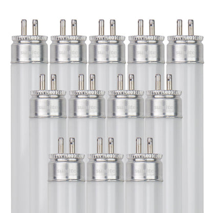 Sunlite F54T5/850/HO/12PK 54 Watt T5 High Output High Performance Straight Tube Mini Bi-Pin (G5) Base, 5000K Soft White, 12 Pack