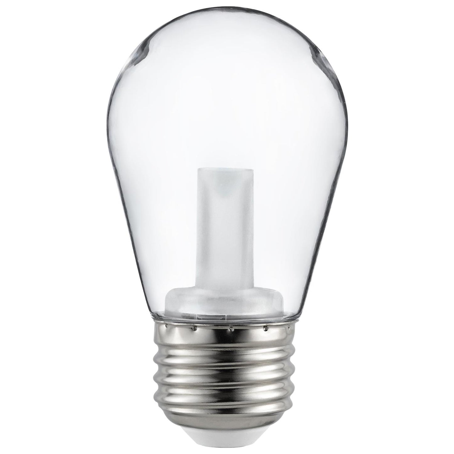 Sunlite 81067-SU LED S14 String Light Bulb, Warm White, Clear