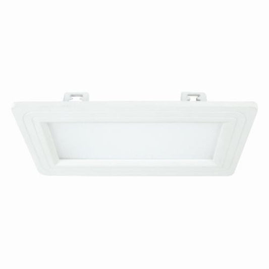 Sunlite LED 4" x 8" Rectangular Panel Fixture, 12 Watt, White Trim, Cool White