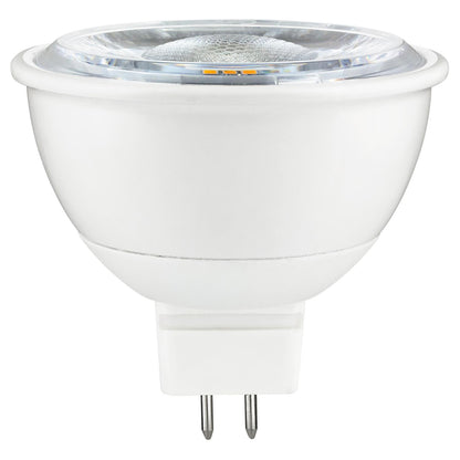 Sunlite MR16 LED Bulb, 12 Volt, Mini Quartz Reflector, 7 Watt, 2700K Warm White, 550 Lumens, 80 CRI, GU5.3 Base, 25,000 Hour Long Life, Dimmable, UL Listed, Energy Star Compliant, 35W Equivalent, Cool Touch