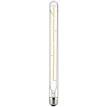 Sunlite LED Vintage T8 5W (40W Equivalent) Light Bulb Medium (E26) Base, Warm White