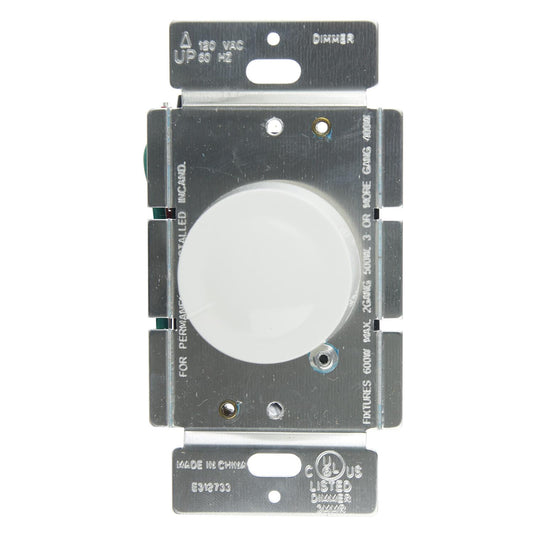 Sunlite E1000/W Rotary Dimmer, White