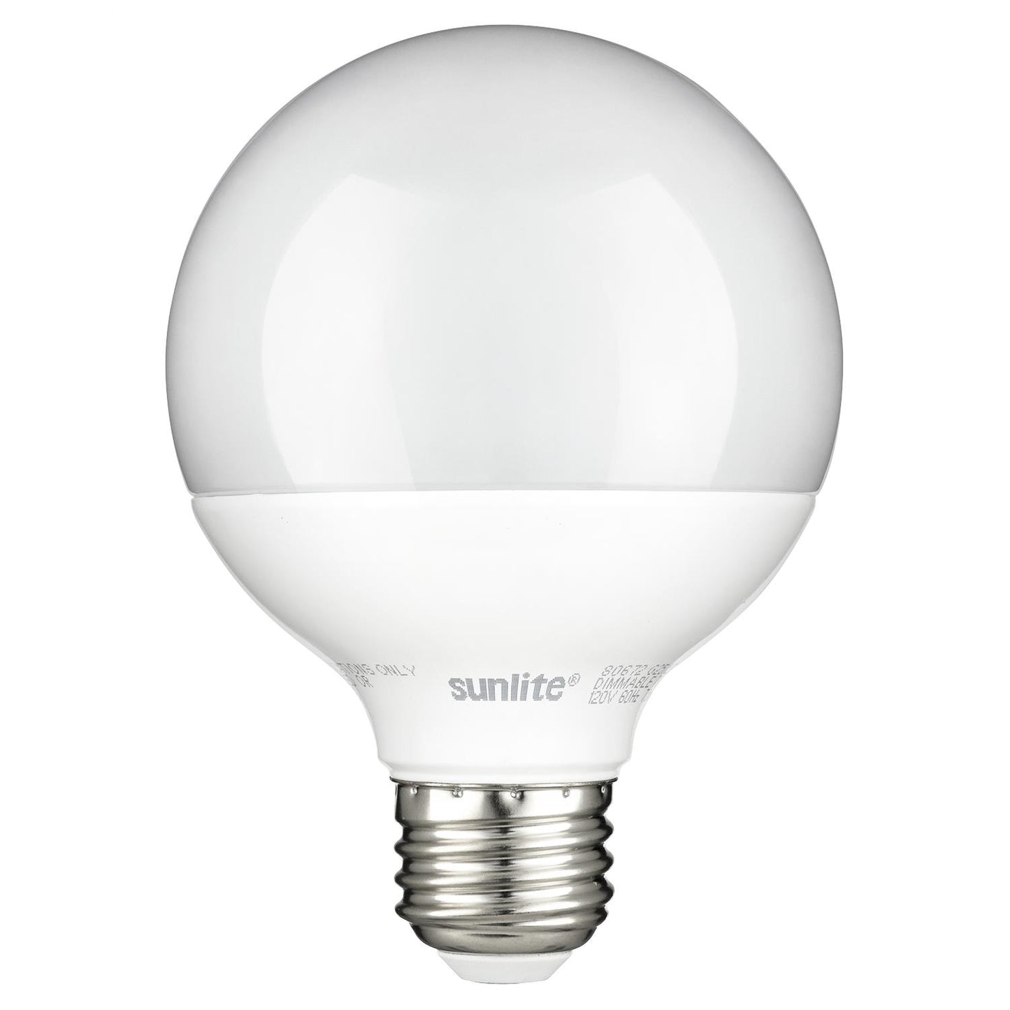 Sunlite G25/LED/7W/D/FR/ES/27K LED G25 Globe 7W (60W Relacement) Frosted Light Bulb Medium (E26) Base, 2700K Warm White Light