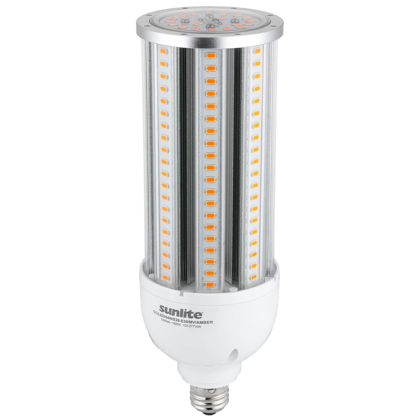 Sunlite LED Corn Bulb 54W (85 -125W Equivalent) Light Bulb Medium (E26) Base,