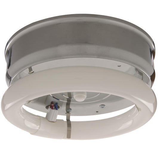 Sunlite 8" Fluorescent Circline Fixture, Chrome Finish