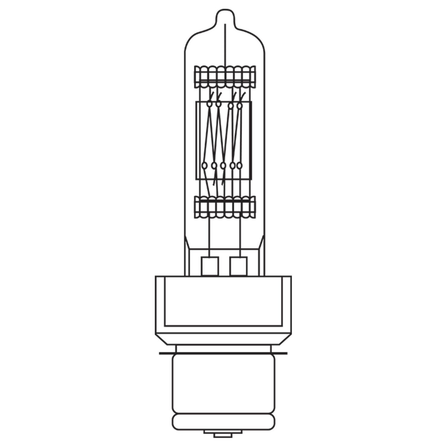 Sunlite 750 Watt T6 Lamp P28s Base