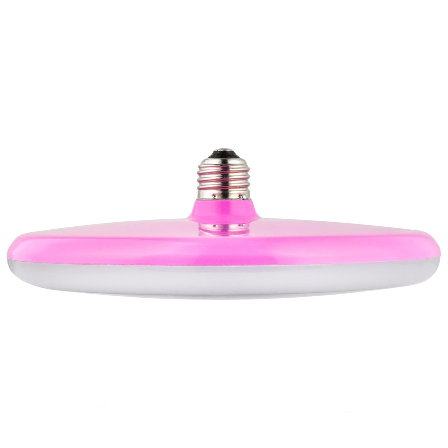 Sunlite UFO/LED/15W/30K/PINK LED 15W (75W Equivalent) Pink UFO Pendant Fixture Light Bulbs, Medium (E26) Base, 3000K Warm White