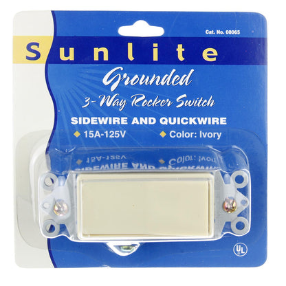 Sunlite E512/CD 3 WAY ON/OFF SWITCH DECORA