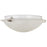 Sunlite 12" Energy Saving Decorative Bracket Style Fixture, White Finish, Alabaster Glass