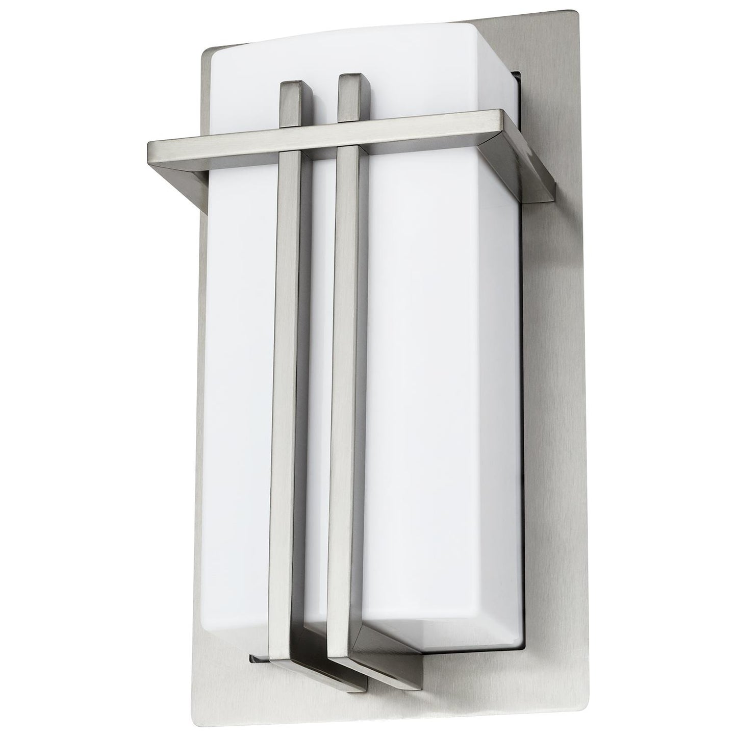 Sunlite Crossbar Indoor Wall Sconce, Stainless Steel Finish