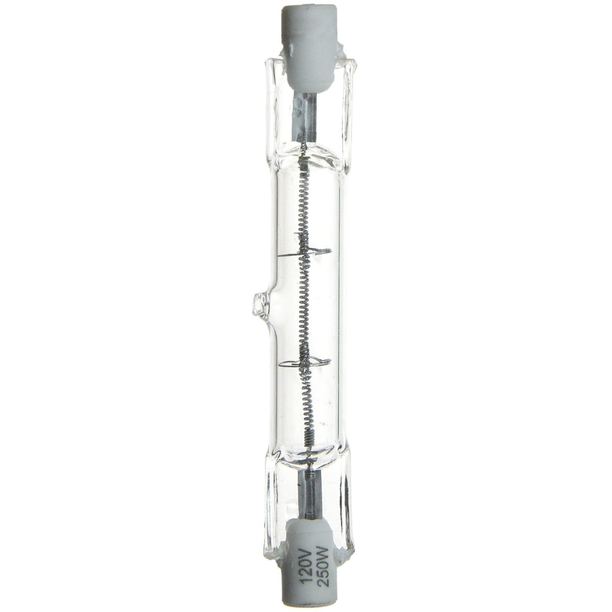 T3 Rsc Led Sunlite 250 Watt, Double Ended T3, RSC Base, Clear - Bulb Center