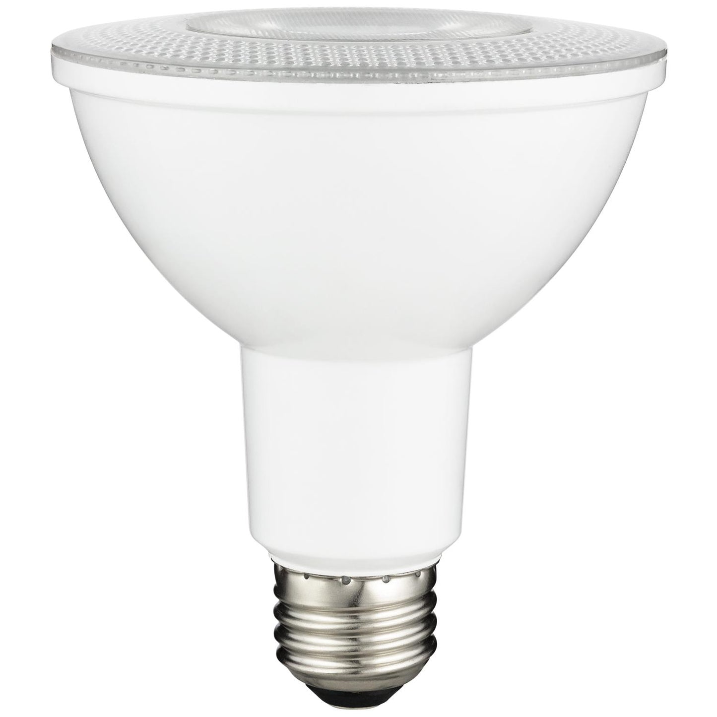 Sunlite PAR30LN/LED/10W/FL40/D/E/27K LED 10W (75W Equivalent) Long Neck PAR30LN Reflector Spotlight Light Bulbs, 40° Dimmable 2700K Warm White, Medium (E26) Base