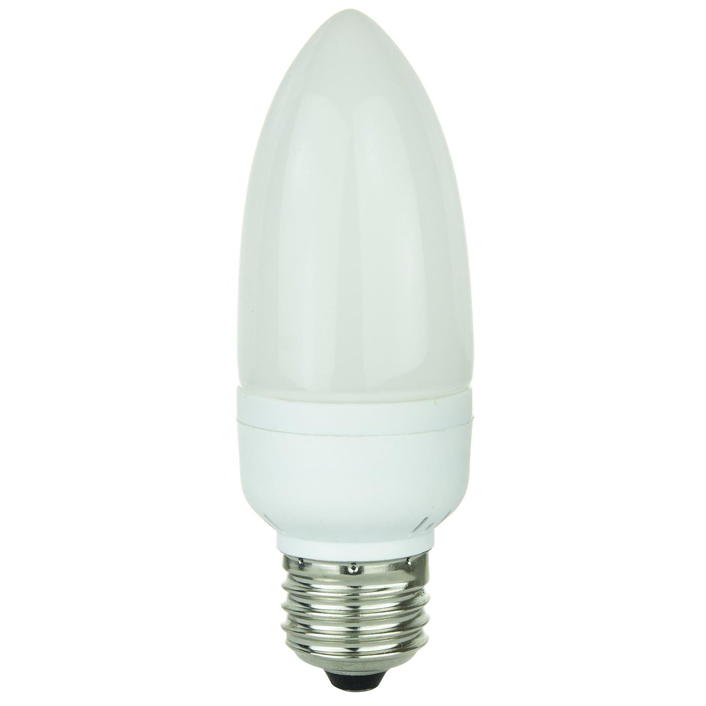 Torpedo Tip Chandelier, 72 Lumens, Medium Base, White