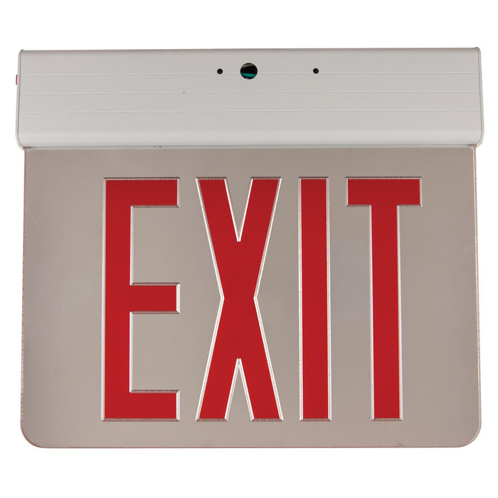 Sunlite EXIT/EDGE/SU/2RF/MI/WH/EM/NYC LED Double Face New York Approved Aluminum Exit Sign