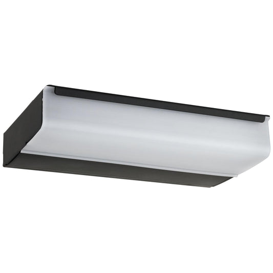 Sunlite 53077-SU 6-Inch LED Under Cabinet Light Fixture, 6 Watts, (30w Equivalent) 300 Lumens, 90 CRI, Dimmable, Linkable, Black Finish, ETL Listed, 30K - Warm White