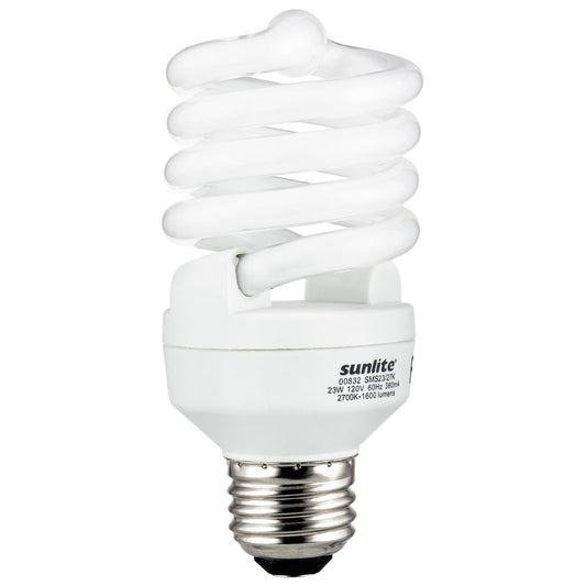 Sunlite 23 Watt CFL Lamp Medium (E26) Base Warm White