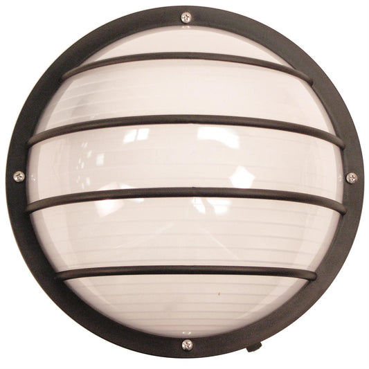 Sunlite Decorative Outdoor LED Eurostyle Linear Fixture, Black Finish, Frosted Lens