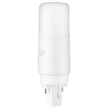 Sunlite GX23 LED Bulb, 2-Pin PLV, 7 Watt, Warm White (3000K), Full 360 Degree Illumination, 13 Watt CFL Replacement (Ballast Bypass Required)
