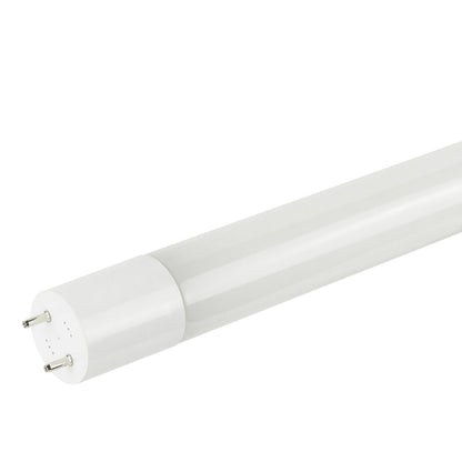 Sunlite T8/LED/4'/18W/DLC/30K LED 18W Frosted T8 Tubular Lamps, Medium Bi-Pin (G13) Base, 3000K Warm White, 10 Pack