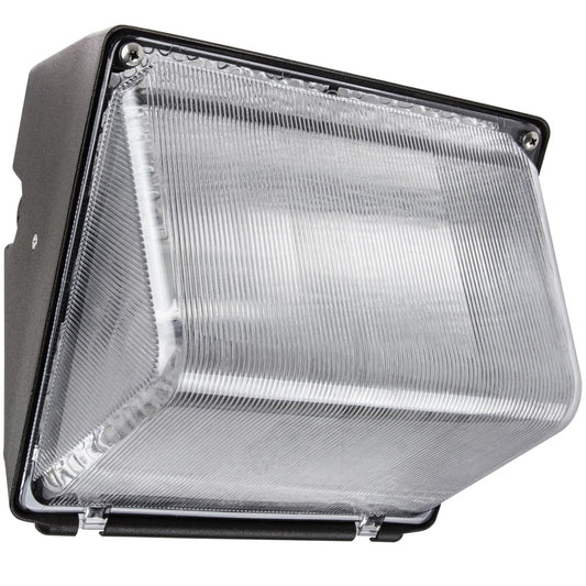 Sunlite 50 Watt Metal Halide Wall Pack, Bronze Powder Finish, Clear High Impact Polycarbonate Lens