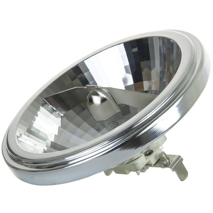 Sunlite 50 Watt, 24° Flood, AR111 Aluminum Reflector, G53 Base, Halogen