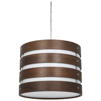 Sunlite 12" LED Wooden Pendant Fixture