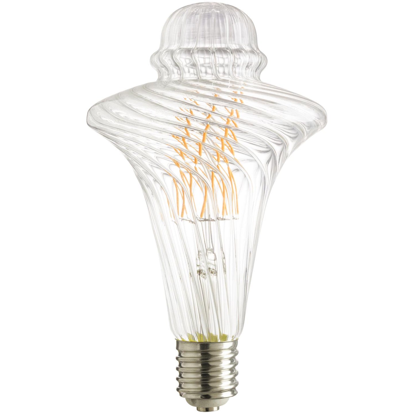 Sunlite LED Vintage Chimney 12W (100W Equivalent) Light Bulb Mogul (E39) Base, Warm White
