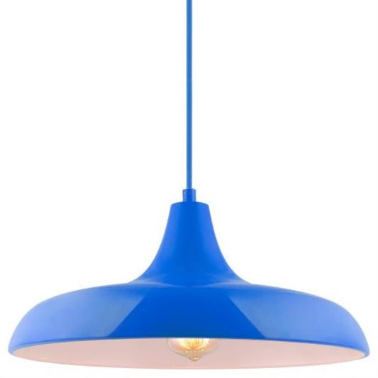 Sunlite CF/PD/N/B Blue Nova Residential Ceiling Pendant Light Fixtures With Medium (E26) Base