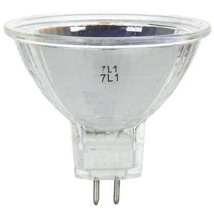 Sunlite 75 Watt, 12° Narrow Spot, MR16 Mini Reflector, GU5.3 Bi-Pin Base
