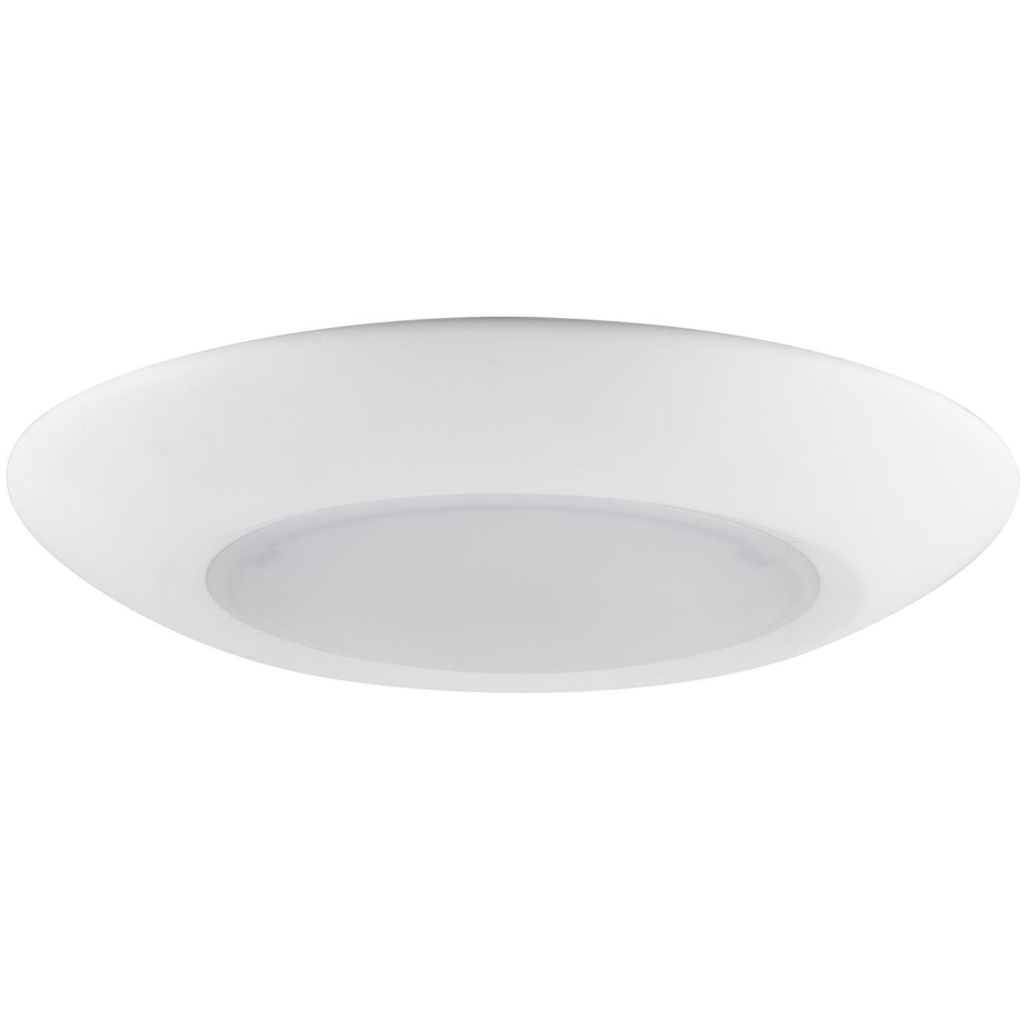 Sunlite 6-Inch Round LED Mini Flat Panel Fixture, 15 Watts (60W Equivalent), 120 Volts, Color Tunable (30K/40K/50K), 800 Lumens, Dimmable, 50,000 Hour Life Span, ETL Listed, White Finish