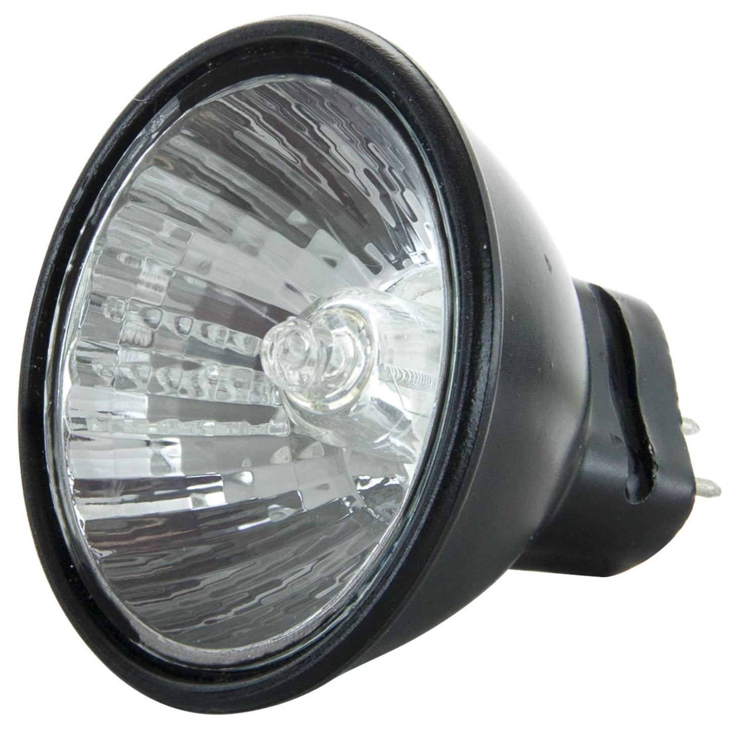 Sunlite 20 Watt, 30° Narrow Flood, Black Back MR11 Mini Reflector with Cover Guard, GU4 Base