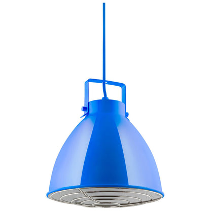 Sunlite CF/PD/Z/B Blue Zed Residential Ceiling Pendant Light Fixtures With Medium (E26) Base