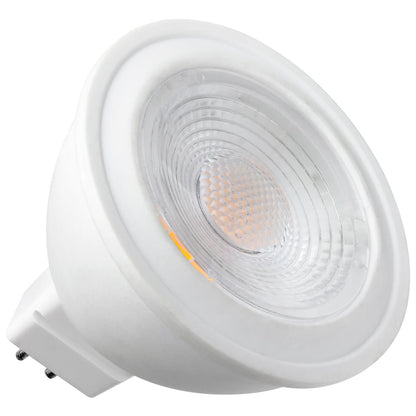 Sunlite MR16 LED Bulb, 120 Volt, 5 Watt, 3000K Warm White, 450 Lumens, 80 CRI, GU5.3 Base, 30,000 Hour Long Life, 50W Equivalent, Energy Saving, Cool Touch